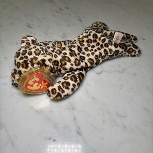 Freckles the Leopard TY Beanie Baby 1996 Retired